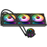 GameBooster BLADE 360B ARGB 360mm Siyah İşlemci Sıvı Soğutucu GB-LCS-BL360B 