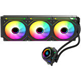 GameBooster BLADE 360B ARGB 360mm Siyah İşlemci Sıvı Soğutucu GB-LCS-BL360B 