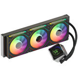 GameBooster SIGHT PRO 360B ARGB Curved Ekran 360mm Siyah İşlemci Sıvı Soğutucu GB-LCS-SP360B