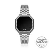 UPWATCH EDGE MINI 33MM SWAROVSKI® ZIRCONIA SILVER KADIN KOL SAATİ