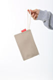Baghashtag Bej Clutch Bez Çanta