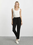 Selen Normal Bel Standart Siyah Kadın Pantolon 25KSL5450