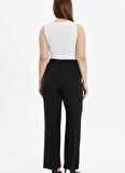 Selen Normal Bel Normal Siyah Kadın Pantolon 25YSL5355-BB