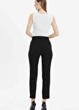Selen Normal Bel Standart Siyah Kadın Pantolon 25YSL5358