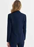 Selen Standart Lacivert Kadın Ceket 25YSL1448