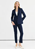 Selen Standart Lacivert Kadın Ceket 25YSL1448