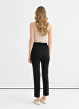 Selen Normal Bel Standart Siyah Kadın Pantolon 25YSL5357