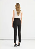Selen Normal Bel Standart Siyah Kadın Pantolon 25YSL5351