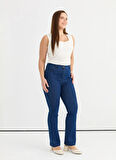 Selen Normal Bel Normal Mavi Kadın Pantolon 25YSL5386-BB