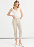 Normal Bel Standart Taş Kadın Pantolon 25YSL5382