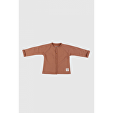 Çıtçıtlı Üst Camel Kahverengi
