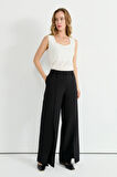 Selen Normal Bel Standart Siyah Kadın Pantolon 25YSL5393