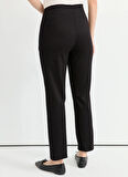 Selen Normal Bel Standart Siyah Kadın Pantolon 25YSL5394