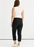 Selen Normal Bel Normal Siyah Kadın Pantolon 25YSL5391