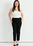 Selen Normal Bel Normal Siyah Kadın Pantolon 25YSL5392