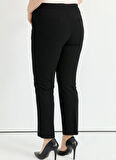 Selen Normal Bel Normal Siyah Kadın Pantolon 25YSL5392
