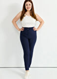 Selen Normal Bel Normal Lacivert Kadın Pantolon 25YSL5395