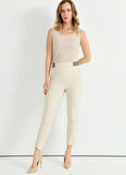 Selen Normal Bel Standart Taş Kadın Pantolon 25YSL5385