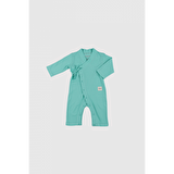 Uzun Kimono Tulum Mint Yeşili