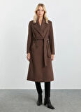 Selen Kahve Kadın Manto 25KSL9532