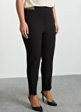 Selen Normal Bel Normal Siyah Kadın Pantolon 25KSL5457