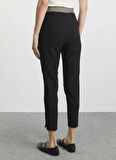 Selen Normal Bel Standart Siyah Kadın Pantolon 25KSL5462