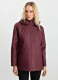 Selen Bordo Kadın Mont 25KSL6162