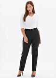 Selen Normal Bel Normal Siyah Kadın Pantolon 25KSL5481