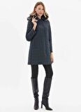 Selen Lacivert Kadın Mont 25KSL6172