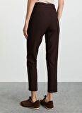 Selen Normal Bel Standart Kahve Kadın Pantolon 25KSL5505