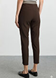 Selen Normal Bel Standart Kahve Kadın Pantolon 25KSL5462