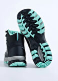 Hammer Jack Siyah - Turkuaz Kadın Bot GARSON BOT