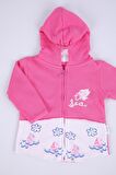 Babyhola Kız Bebek Fermuarlı Hırka 5285