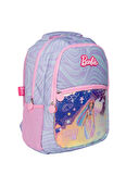 Barbie Pembe - Mavi Çocuk 34x13x26 cm Sırt Çantası BARBIE OKUL ÇANTASI