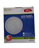 Yücel 6W Led Panel Eko Yuvarlak Günışığı 3000k