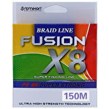 Remixon Fusion X8 150m Multicolor Renkli İp Misina