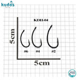 Kudos KDH-04 Sazan İğnesi #4 (10 Adet)