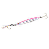 Ryuji Silent Jig 8cm 40gr Metal Jig yem Pink Zebra Glow