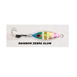 Ryuji Slow King Jig Yem Rainbow Zebra Glow-60 Gr