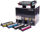 Tonersepeti Lexmark C540-C540X74G Siyah ve Renkli Drum Kiti
