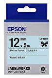 Tonersepeti Epson LK-4LBK Gök Mavisi Üzerine Siyah Orjinal Etiket