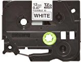 Tonersepeti Brother TZE-FX231 12MM Beyaz Uzerine Siyah Esnek Laminasyonlu Muadil Etiket