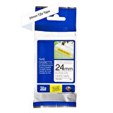 Brother TZE-S251 Muadil Beyaz Lamine Etiket