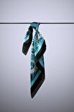 F63 Kadın Yakamoz Desenli 50x50 Bandana HYL DG0846-22