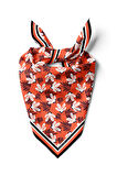 F66 MODERN FLOWERS TASARIMLI BANDANA  DG11984