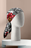 C76 CHECK HORSE  TASARIMLI BANDANA DG12082