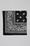 B69 BLACK ŞALLI BANDANA DG12184