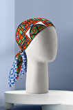 Y91 MODERN RETRO DESENLİ BANDANA DG12229