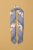 H24 MODERN KUŞ DESENLİ BANDANA DG12231