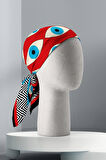 V49 EYE RED TASARIMLI BANDANA DG12394